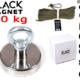 Magnet Black Magnet F 80 kg + uže sa karabinom