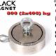 Dvostrani 800 kg magnet Black Magnet F 400×2 kg