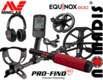 Minelab EQUINOX 900 + Pro Find 40 Akcija!