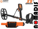 Detektor metala Quest X5 IDmaxX + pinpointer XPointer Land