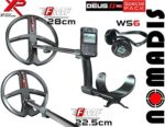 XP DEUS 2 FULL FMF 11″ RC WS6 + sonda FMF 9" 22.5cm