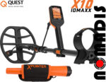 Detektor metala Quest X10 IDmaxX + pinpointer XPointer Land