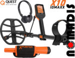 Quest X10 IDmaxX WireFree + pinpointer XPointer Land